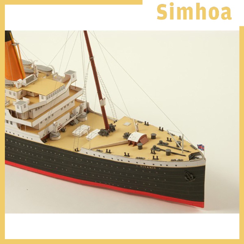 Mô hình tàu Titanic 3D bằng giấy tỷ lệ 1/400