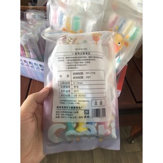 Set 4 bàn chải đánh răng trẻ em