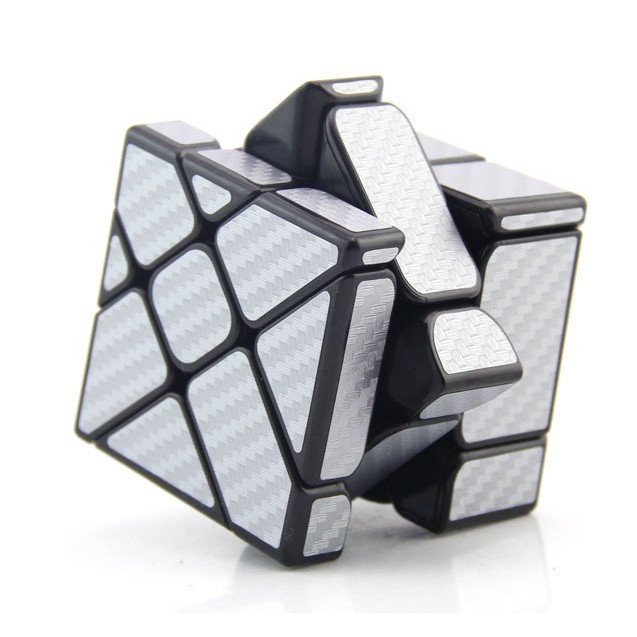 ✔️✔️ Đồ chơi giáo dục Rubik DẠNG BIẾN THỂ khối lập phương FN0542B - Quay Tốc Độ, Trơn Mượt, Bẻ Góc Tốt [MÀU BẠC]