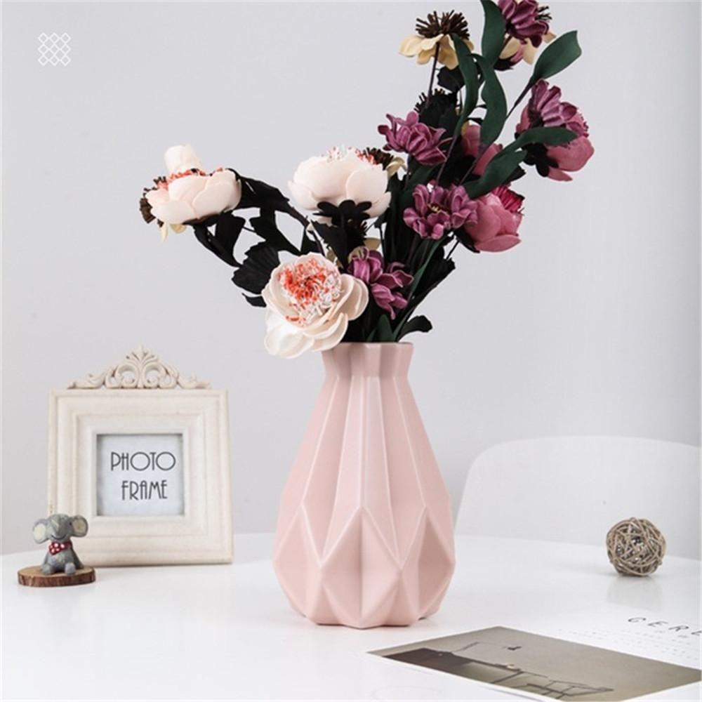 Chậu Hoa Giả Gốm Trang Trí