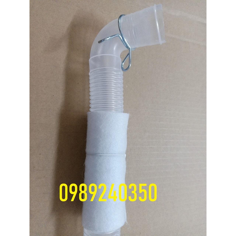 Cổ xả thoát nước máy giặt Sanyo cửa trên lồng đứng