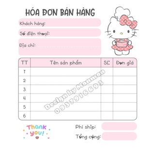 Hoá đơn mini cute 1liên