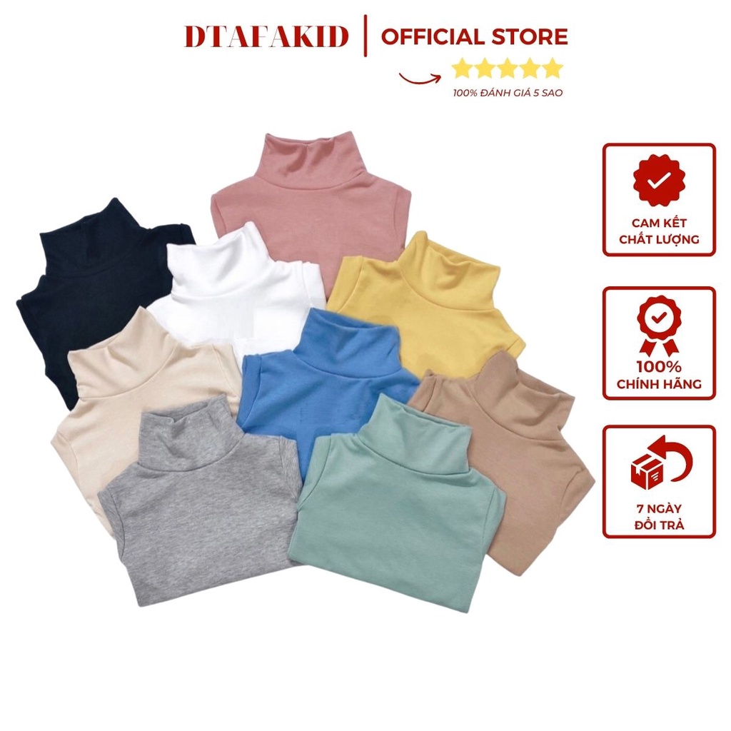 Áo giữ nhiệt cho bé gái bé trai, áo giữ nhiệt cotton len tăm mềm ấm