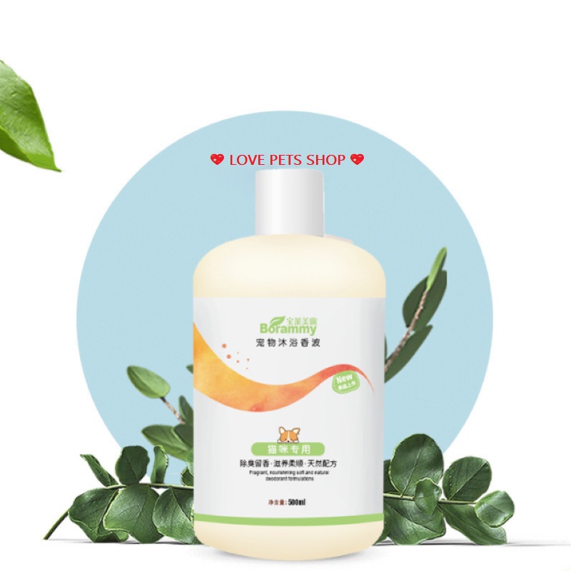 SỮA TẮM CHO CHÓ MÈO THƯƠNG HIỆU BORAMMY  LOVE PETS SHOP