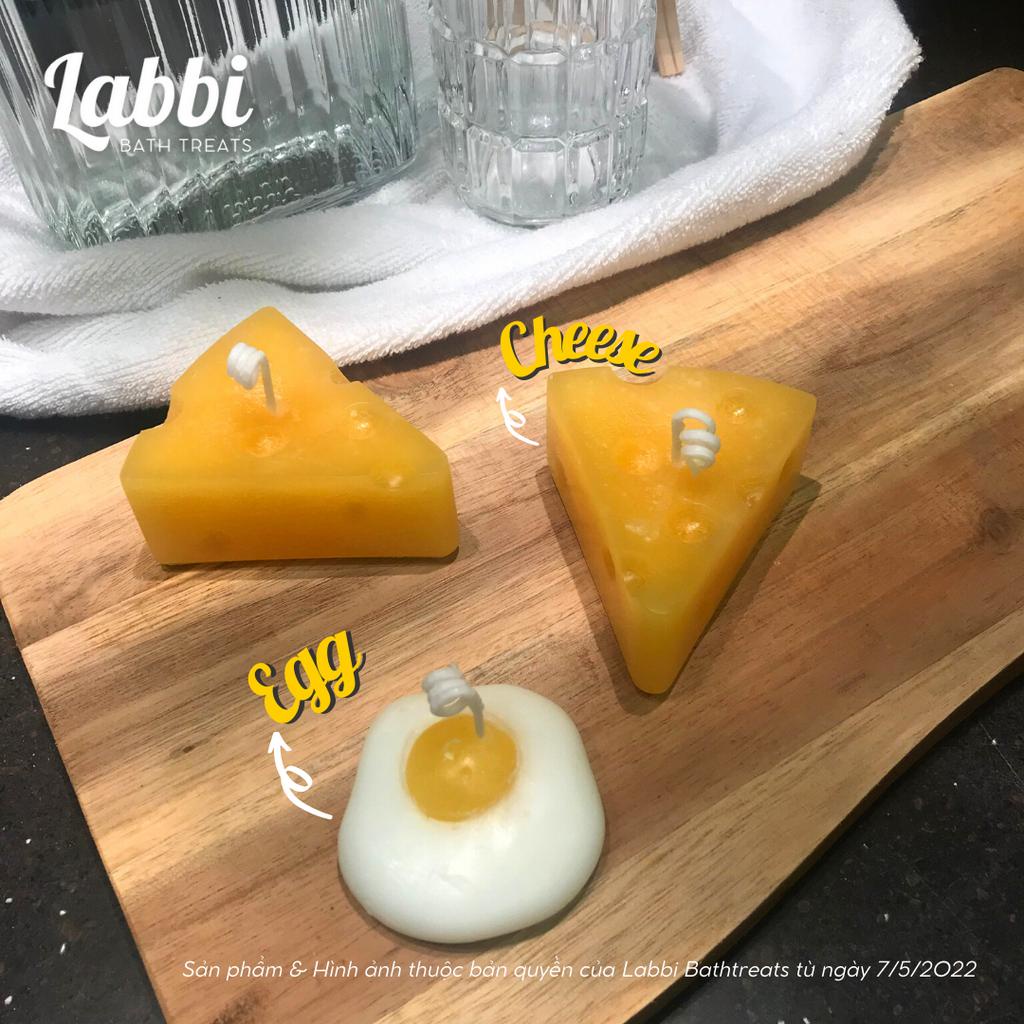 Cheese &amp; Egg CANDLES [Labbi] Nến trang trí / Candle