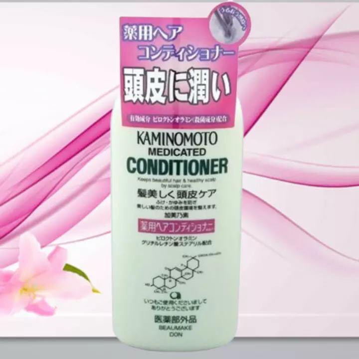 [Chính Hãng] Bộ Dầu gội, xả đầu kích thích mọc tóc Kaminomoto Scalp 300ml ( Made in Japan - xách tay Nhật Bản )