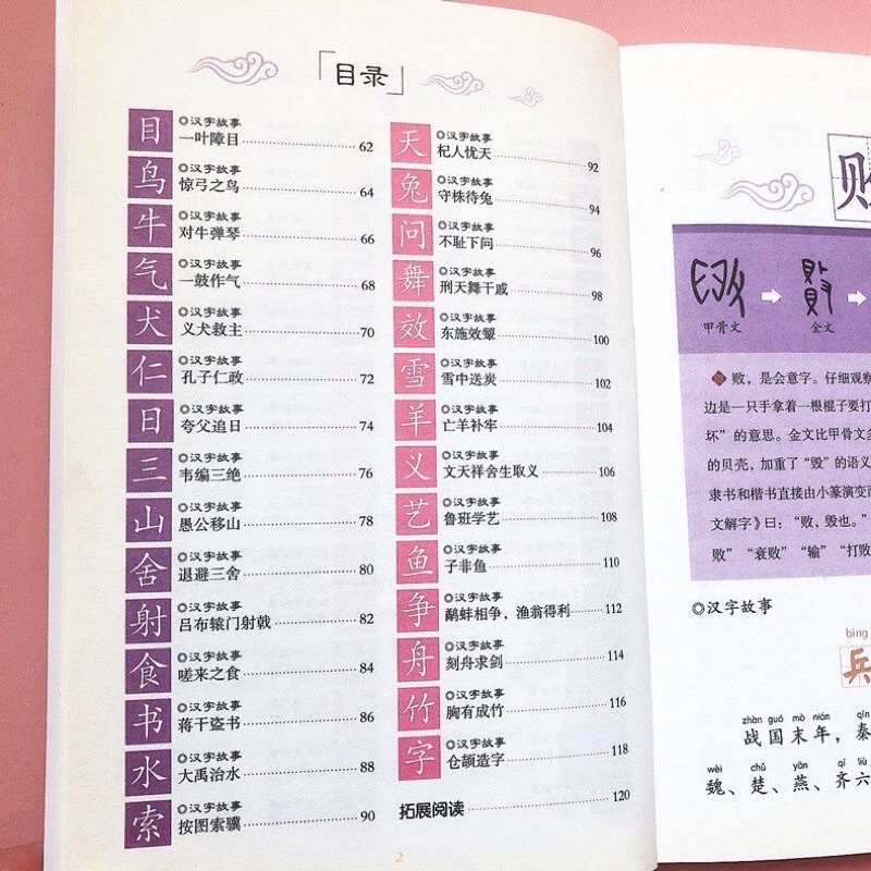 Câu chuyện về các chữ Hán