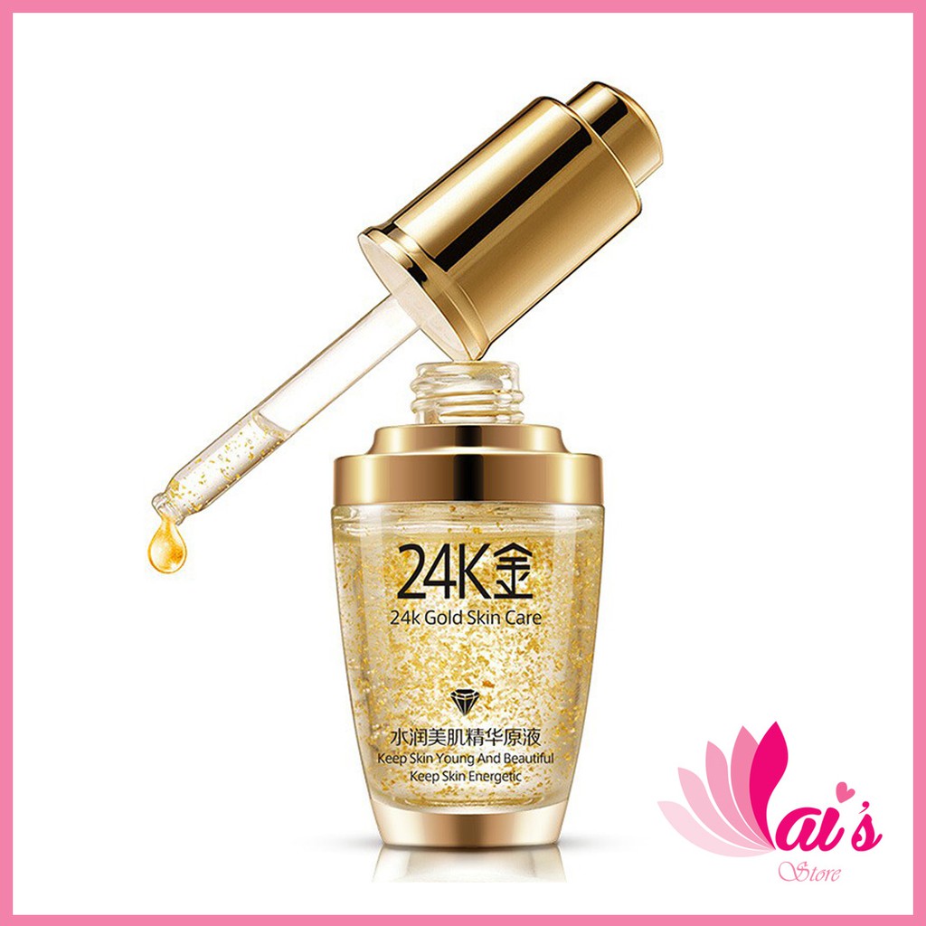 Serum 24K Gold Skin Care Bioaqua Tinh Chất Vàng 24K Dưỡng Da Chuyên Sâu, Kiểm Soát Dầu, Dưỡng Ẩm, Sáng Da Chính Hãng