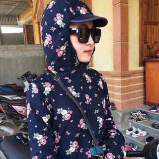 Áo Choàng Nắng Thân Dài Chất Lanh Mát