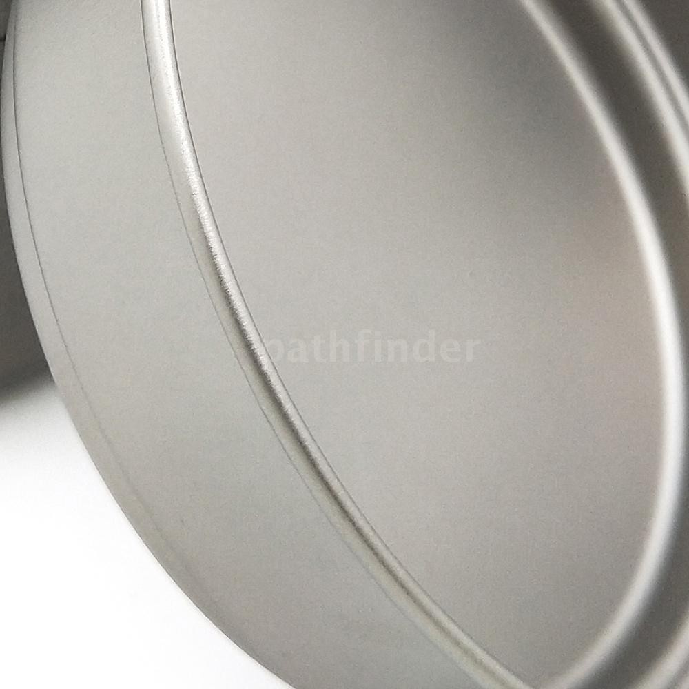 Chảo nấu ăn bằng titan siêu nhẹ tiện dụng đi cắm trại leo núi