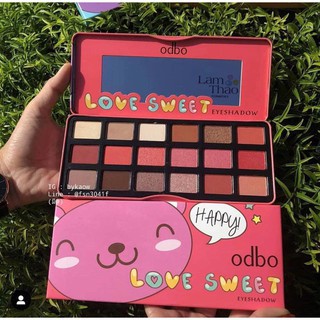 BẢNG PHẤN MẮT ODBO LOVE SWEET