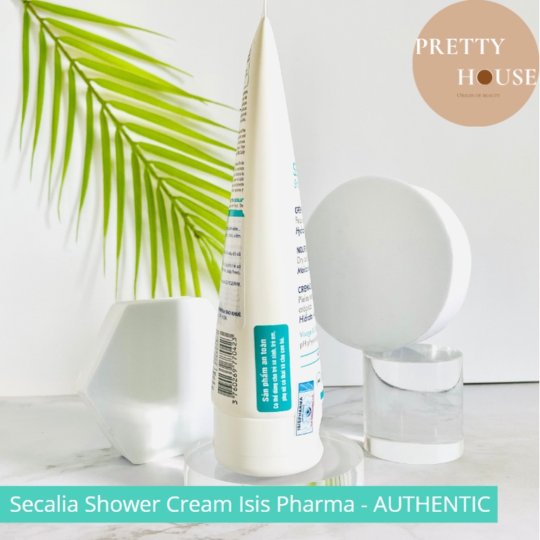 Sữa tắm dưỡng ẩm dành cho da khô, chàm, kích ứng Secalia Shower Cream Isis Pharma