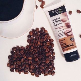 Tẩy Da Chết Cà Phê Organic Shop Face Scrub