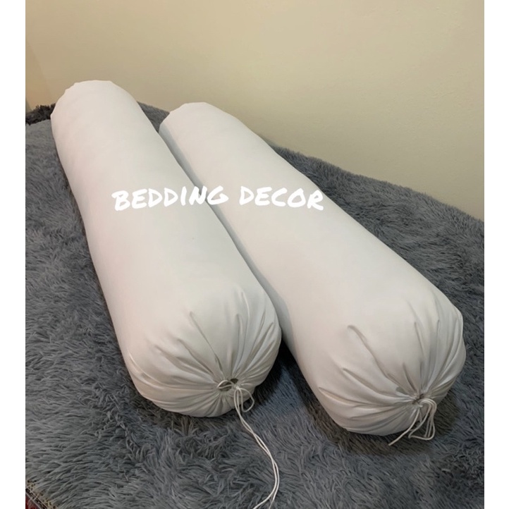 Ruột gối ôm bông sơ trắng tinh khiết kích thước 35-110cm vỏ trắng trơn