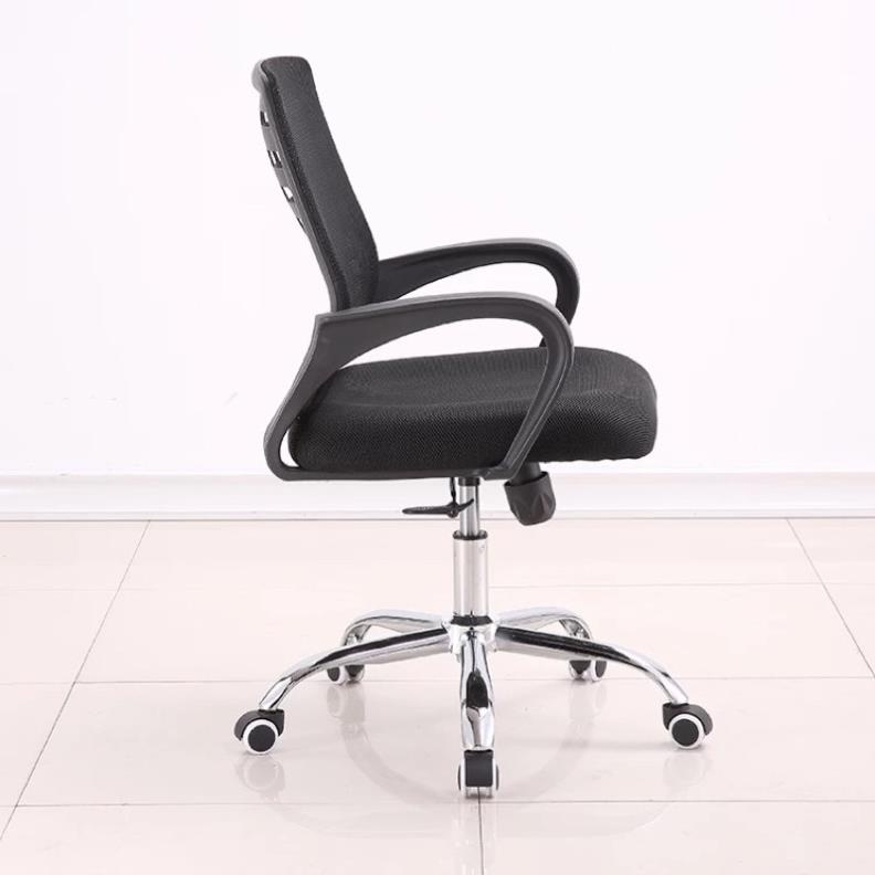 Ghế xoay lưới làm việc văn phòng Trường Mai - Tay Nhựa cao cấp lưng 2 lớp thoáng mát