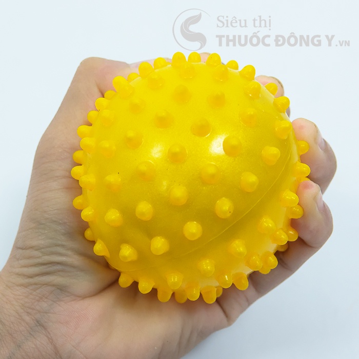 Dụng cụ tập tay, tập lực cho người chấn thương, sau tai biến: Bóng gai cao su, Bi Lăn Tay Inox và Kìm tập tay