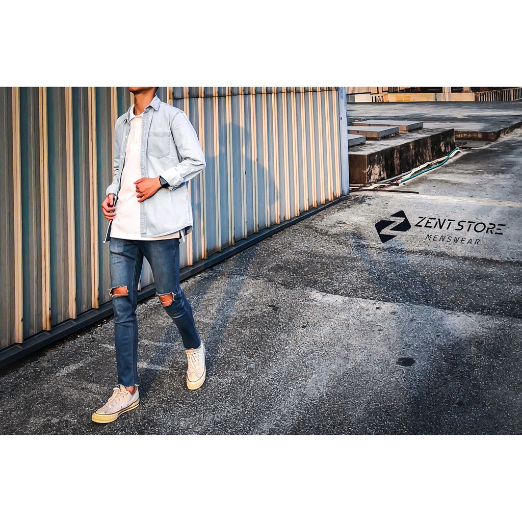 Áo sơ mi denim Z.R
