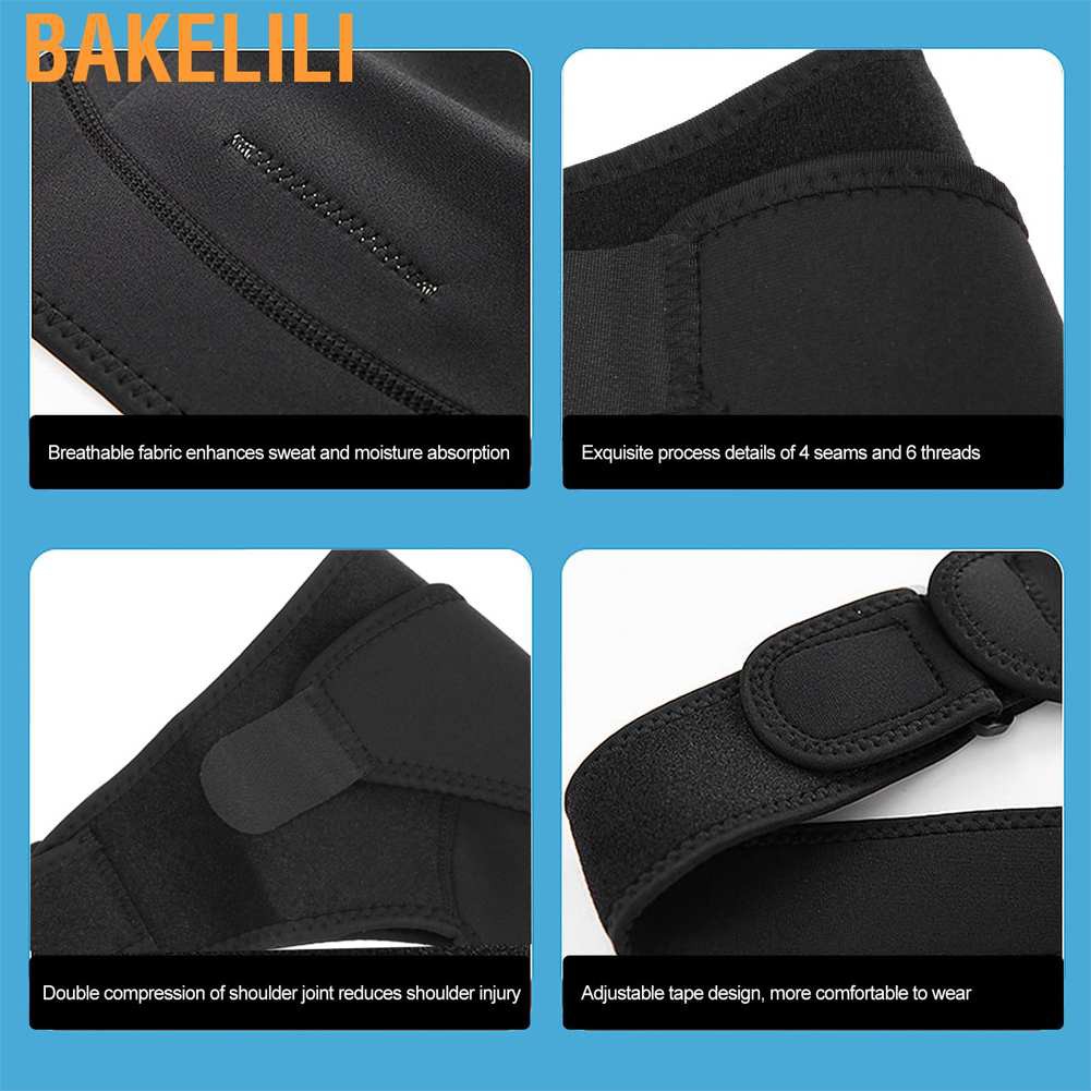(Hàng Mới Về) Đai Đeo Bảo Vệ Vai Hỗ Trợ Chấn Thương Chất Lượng Cao