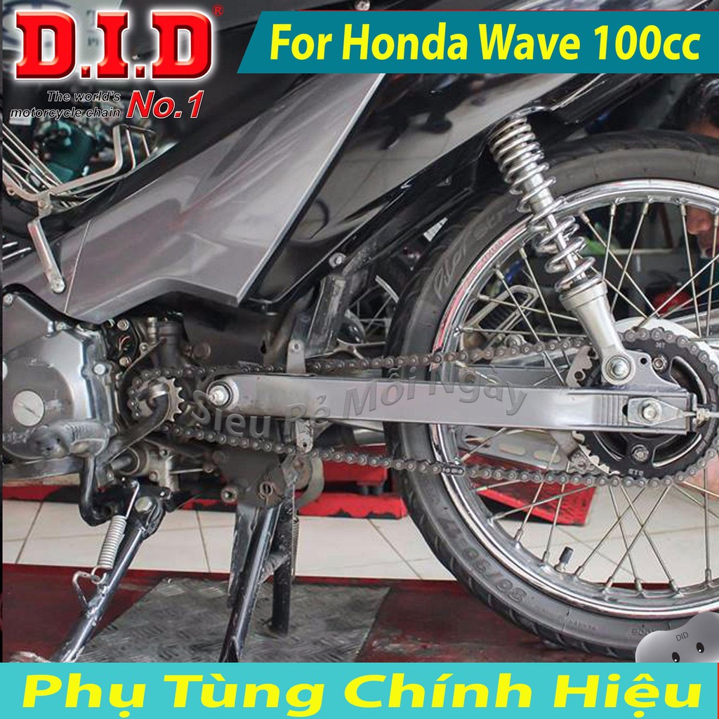 Bộ Nhông Sên Dĩa DID Honda Ware Alpha, Future 1 Sên DID 10ly Thái Lan