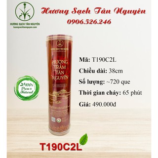 NHANG TRẦM SẠCH CAO CẤP - ỐNG TIẾT KIỆM - Hương Sạch Tân Nguyên