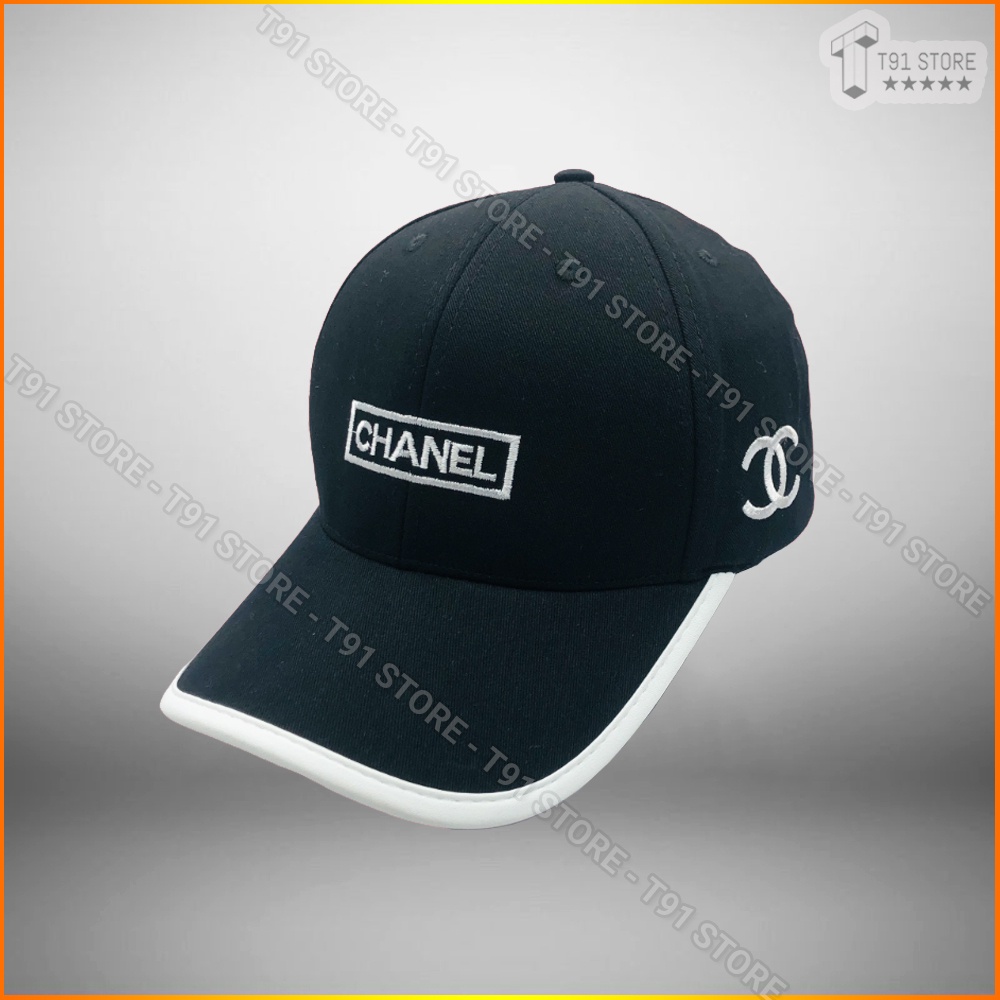 Mũ lưỡi trai chất kaki, thêu chữ, thêu logo viền - Nón kết thời trang, trẻ trung phù hợp mọi đối tượng