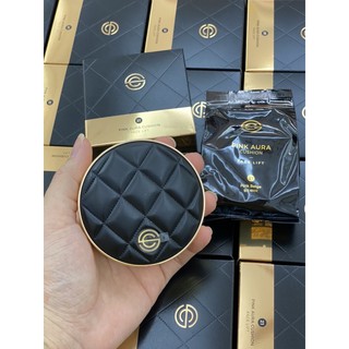 Phấn nước DPC Pink Aura Cushion phiên bản vỏ da limited