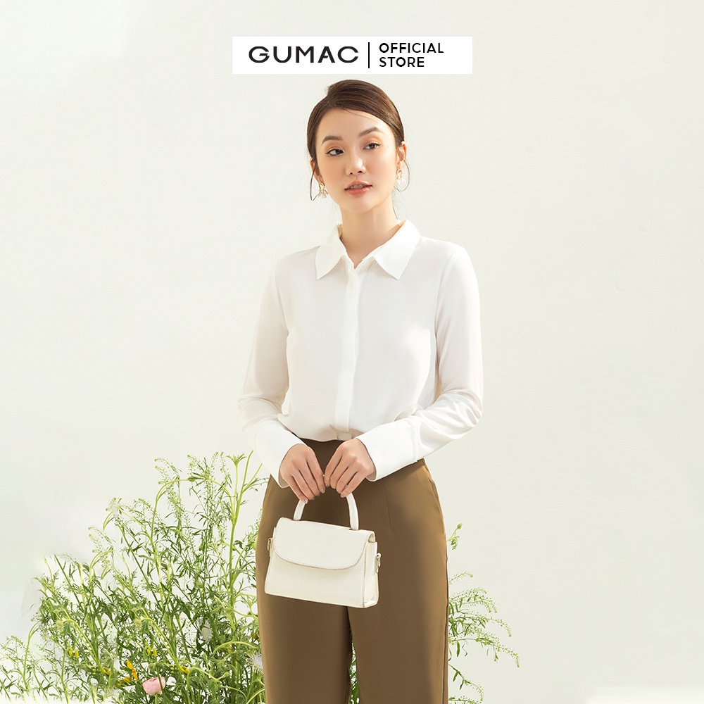 [Mã WABRGUM giảm 10% tối đa 30K đơn 99K] Quần ống rộng túi mổ thời trang GUMAC QC03036