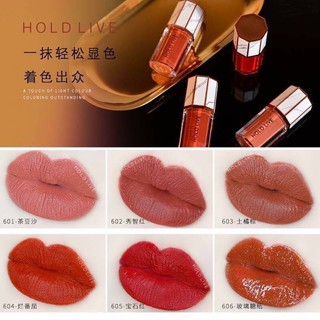 2 cây Son kem vân đá lùn Holdlive đủ màu