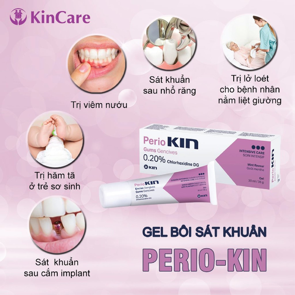 Gel bôi viêm nha chu Perio Kin 30ml (PerioKin gel)