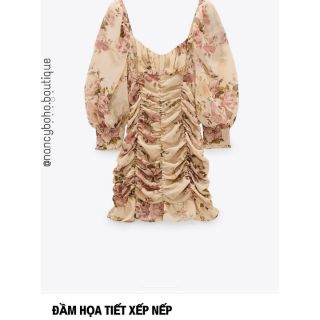 Đầm hoa Zara - Trả hàng