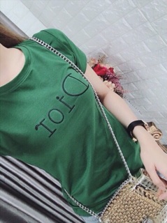 Áo thun thái thêu phom body