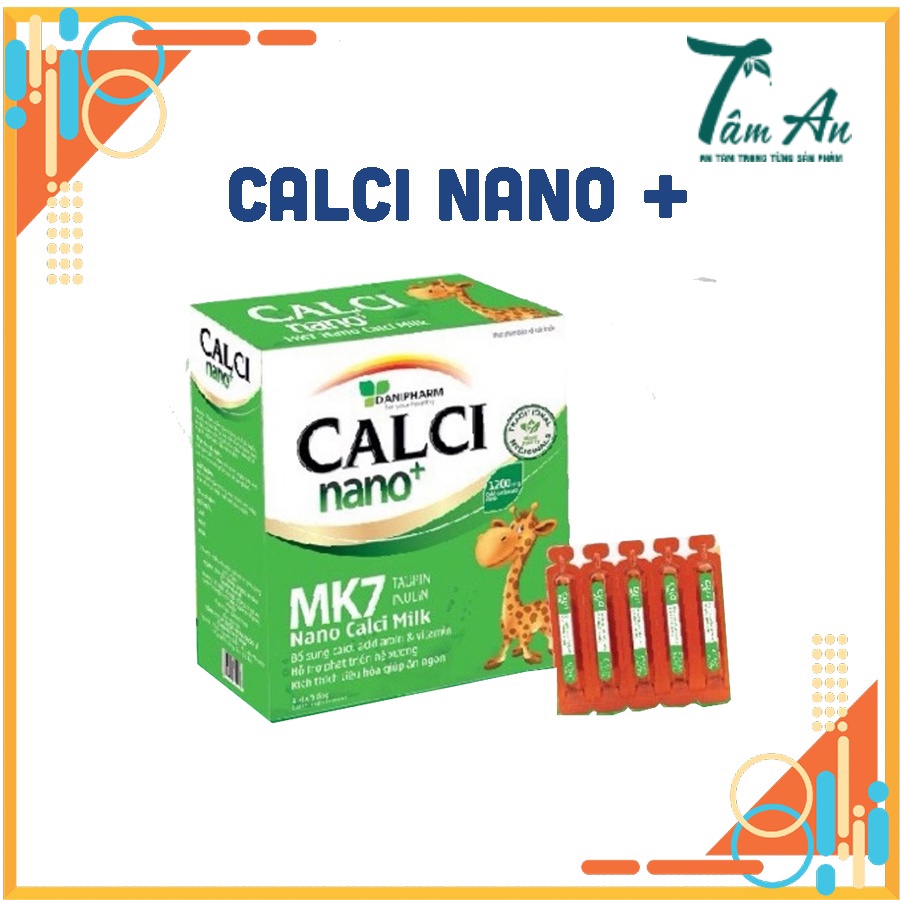 ✅ (Hàng Chính Hãng)_CALCI NANO_Canxi milk nano mk7_canxi cho bé ăn ngon ngủ tốt