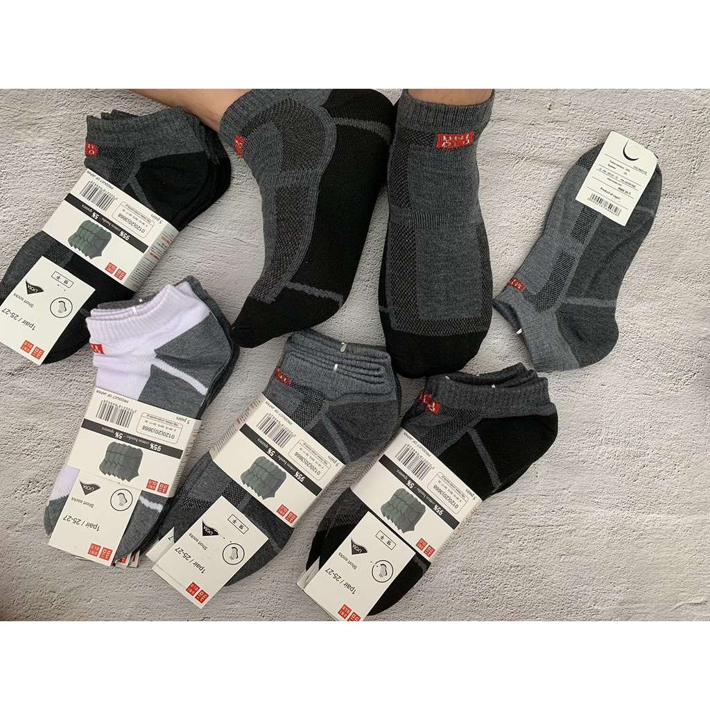 Combo 5 đôi tất nam dày dặn chống hôi chân (gửi màu bất kì)
