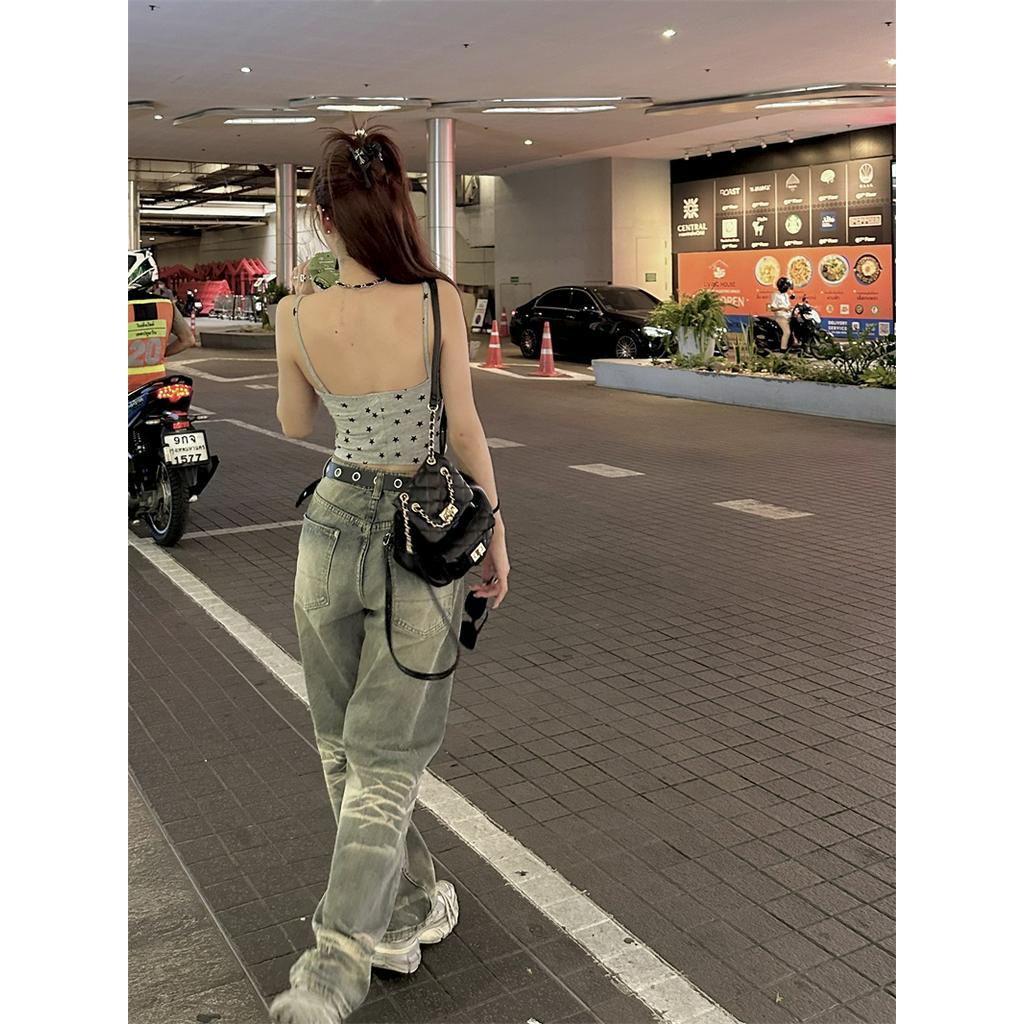 Áo Dây Không Tay Họa Tiết Ngôi Sao Thời Trang Dành Cho Nữ 63785