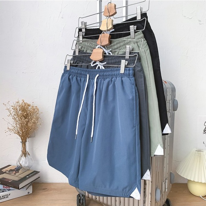 Quần short nam dáng thể thao, quần ngố ống rộng ngang đùi chất mát - May Minh Cường | BigBuy360 - bigbuy360.vn