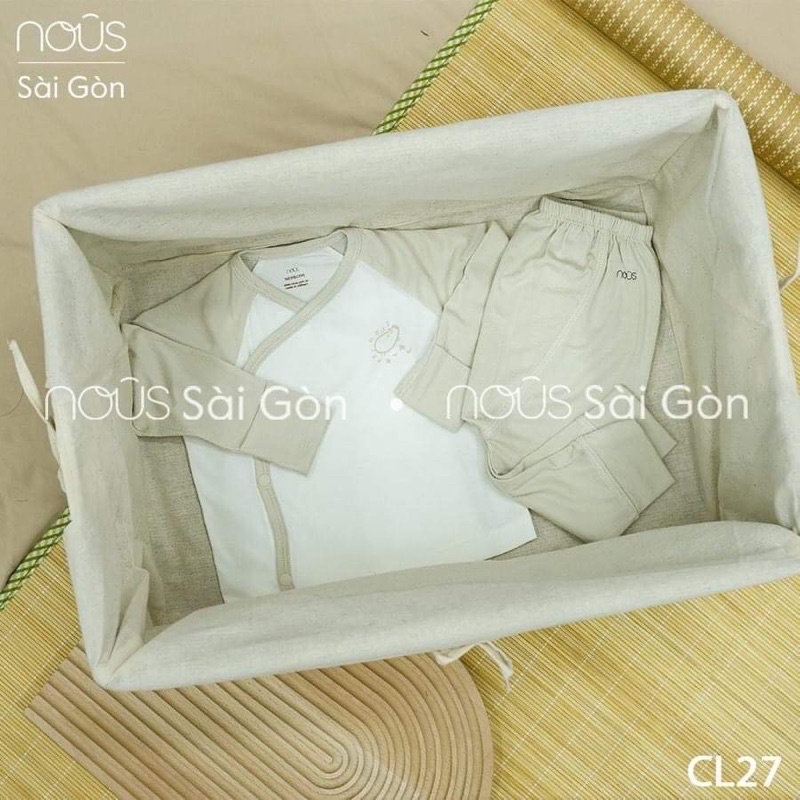 Bộ sơ sinh Nu mềm mại - thấm hút