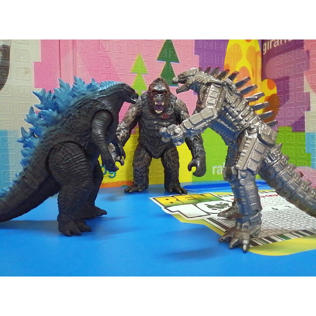 Mô hình Quái vật Godzilla Atomic Breath, Mecha Godzilla, King Kong Attack 2021