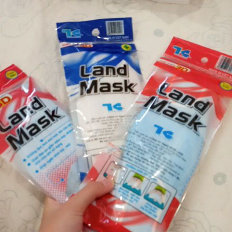 khẩu trang Landmask 5 lớp được nhiều người lựa chọn.