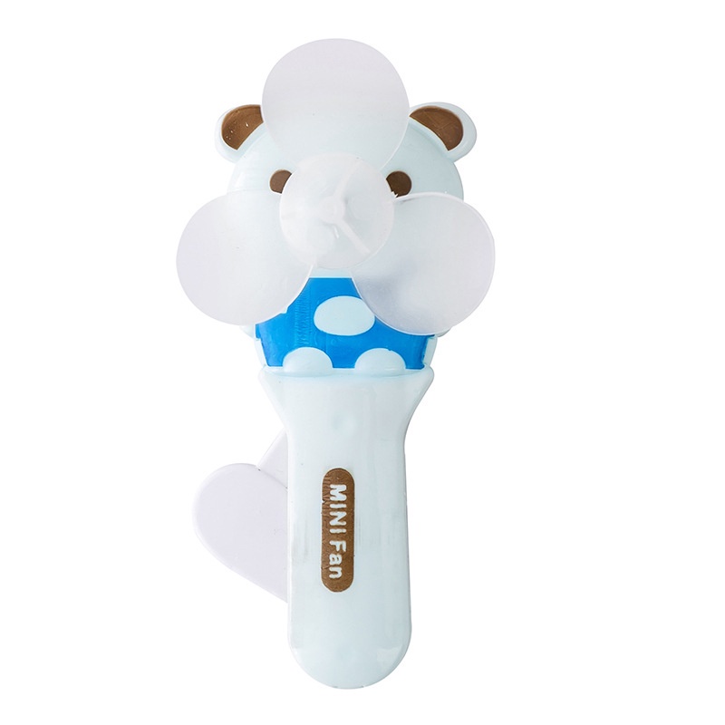 Quạt bóp cầm tay mini hoạ tiết hoạt hình dễ thương