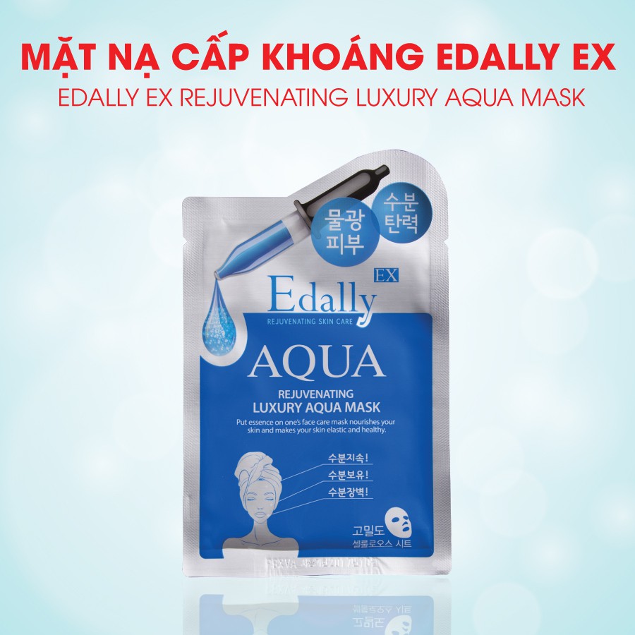 Mặt nạ cung cấp khoáng chất Edally - Rejuvenating Luxury Aqua Mask