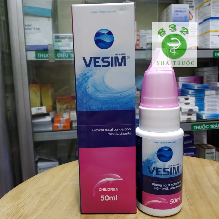 Nước Muối Biển Dạng Xịt Vesim