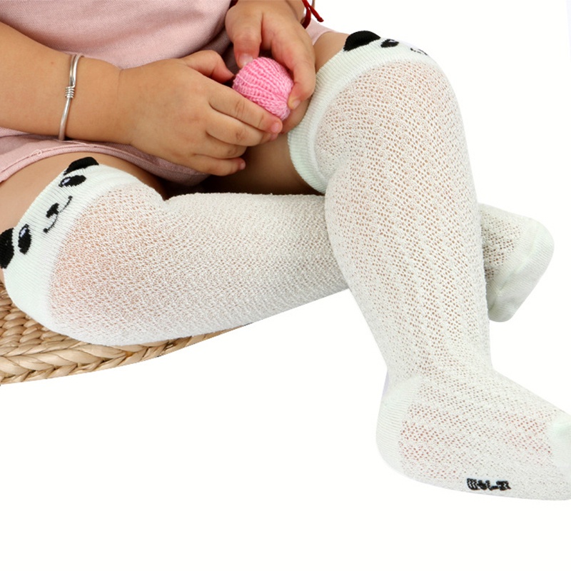 Vớ cotton thoáng khí chống muỗi cho bé gái từ 1-3 tuổi