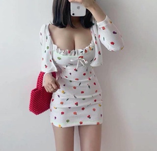 set đầm body 2 món