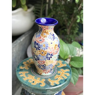 Bình bách hoa gốm sứ biên hòa 24cm