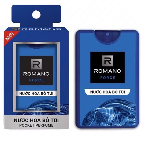 Lẻ 1 Nước Hoa bỏ túi Romano: Classic, Attitude, Force, Gentleman 18ml (Tách từ set hàng tặng) | BigBuy360 - bigbuy360.vn