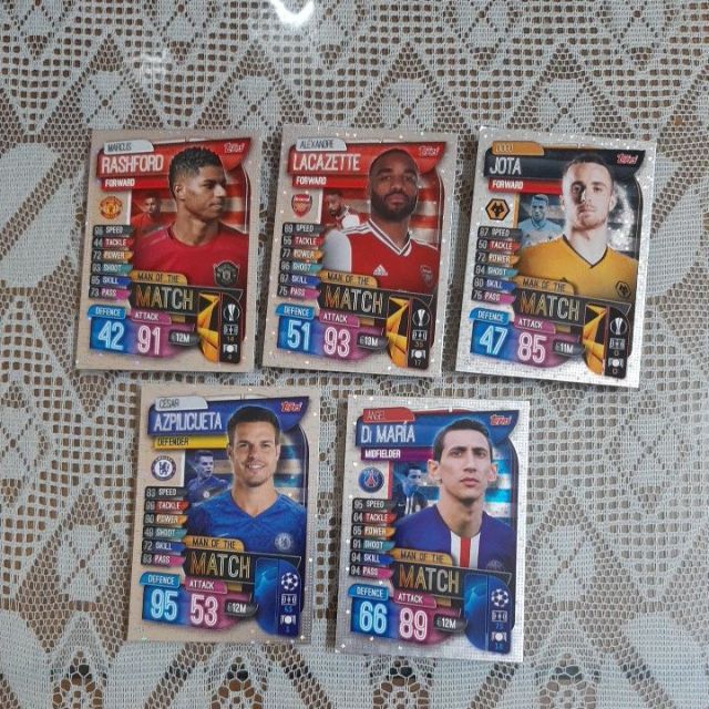 Thẻ Match Attax Champion League 19/20