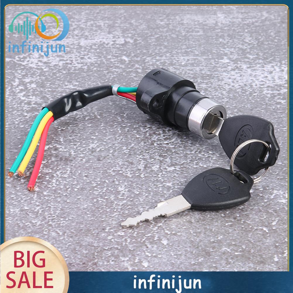 Ổ Khóa Khởi Động Kèm Chìa Khóa Cho Xe Đạp Điện