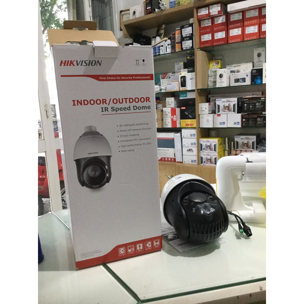 Camera IP Speed Dome 2MP Hikvision DS-2DE4215IW-DE - Hàng chính hãng