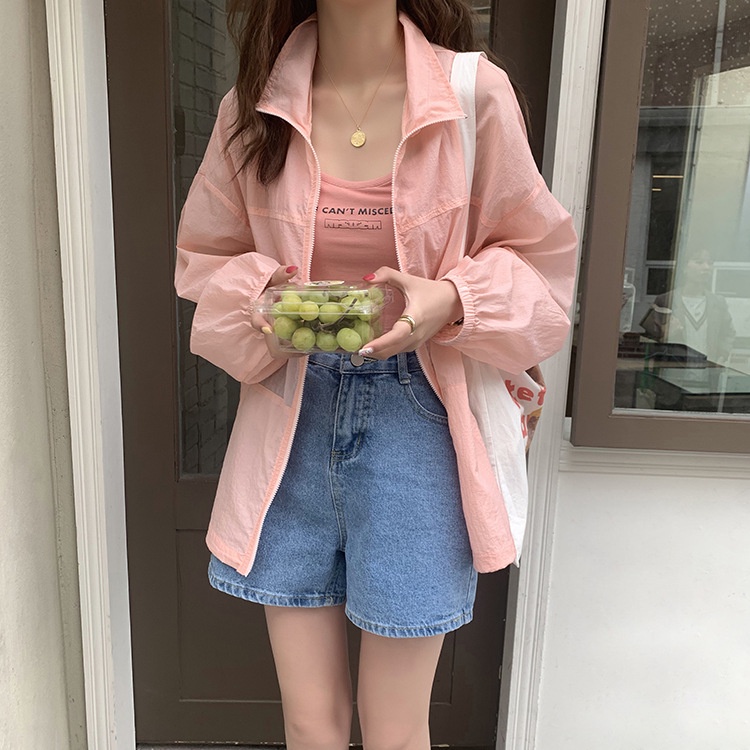 Áo dây Bản nhỏ Cổ chữ U In chữ Croptop Mùa Hè Đi biển Ulzzang Hàn Quốc Áo dây nữ Mặc trong Blazer Thời trang