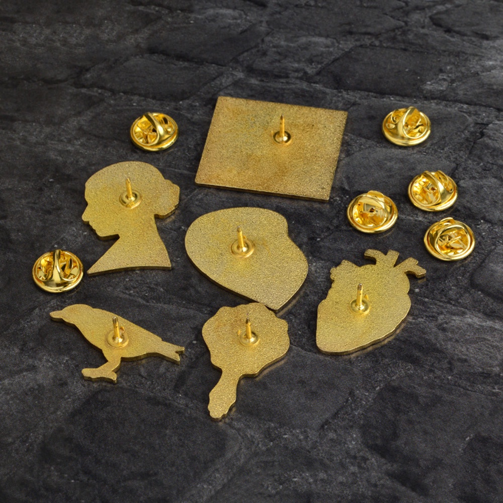 YOML✔Literature Jane Eyre Quote I Am No Bird Enamel Brooch Pin Collar Badge Jewelry